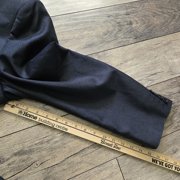 Classic Canali Mr Sid Made In Italy Grey Men's Blazer 💯 Pure Wool 46US  1614019 - Picture 4 of 16